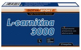Sotya L-CARNITINA 3000mg 10 Frascos de 10ml