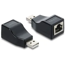 DELOCK Adapter USB 2.0 Typ-A St > Seriell RS-232 RJ45 Buchse