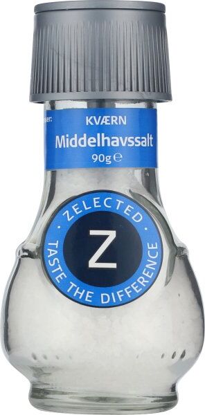 Zelected Spize Kværn M. 90g Middelhavssalt