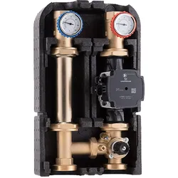 Pumpenbaugruppe DN 32 mit Grundfos UPML Auto 32-105 180, motorisch gemischt