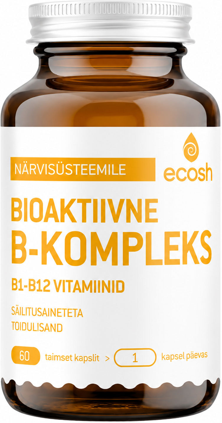 ECOSH Bioactive Vitamin B Complex Capsules 60pcs