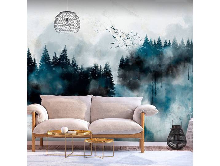 Papier peint Painted Mountains 100 x 70cm 100 x 70 cm