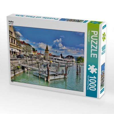 CALVENDO Puzzle Hafen | 1000 Teile Lege-Größe 64x48cm Foto-Puzzle für glückliche Stunden