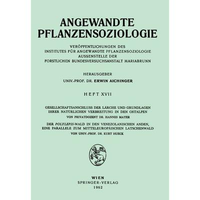 Gesellschaftsanschluss der Lärche und Grundlagen ihrer Natürlichen Verbreitung in den Ostalpen, Der Polylepsis-Wal in den Venezolanischen Anden, eine