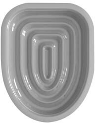 Uplift Essentials Upgraded Human Toilet Training Kit For Cats grey Without Tray