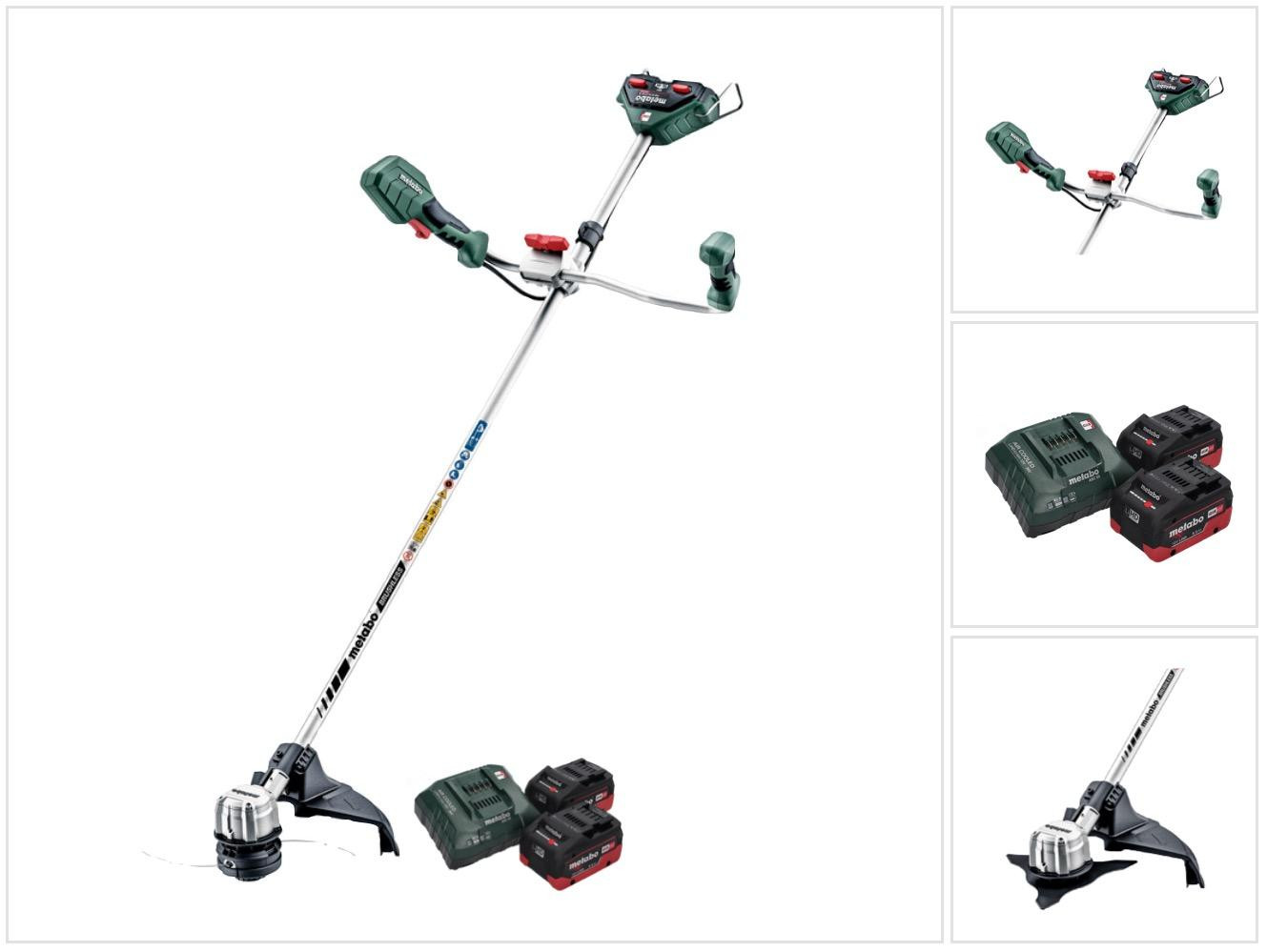 Metabo FSB 36-18 LTX BL 40 Accu-borstelfrees 36 V met 2x 5,5 Ah accu en lader