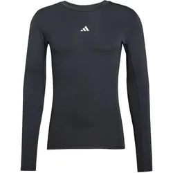 Adidas, Herren, Sportshirt, Tf Ls Tee M (L), Schwarz