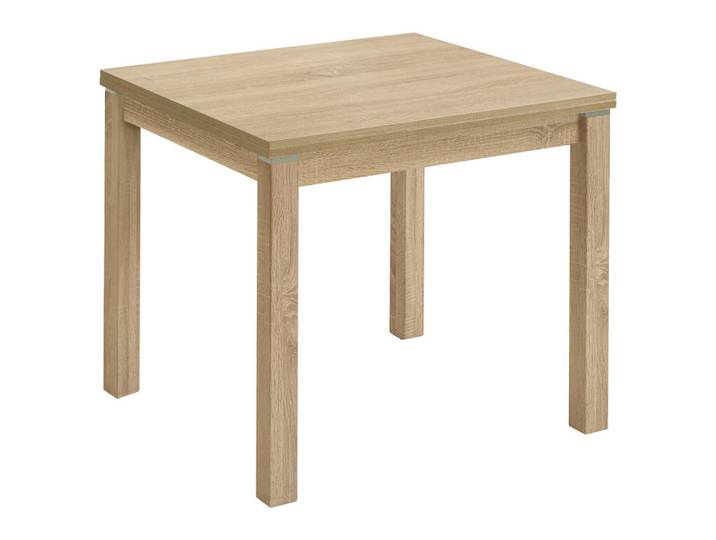 Valdera Esstisch, Sonoma Eiche, quadratisch, eckig, 80x76x80-140 cm, ausziehbar, Variantenauswahl, Esszimmer, Tische, Esstische, Esstische ausziehbar