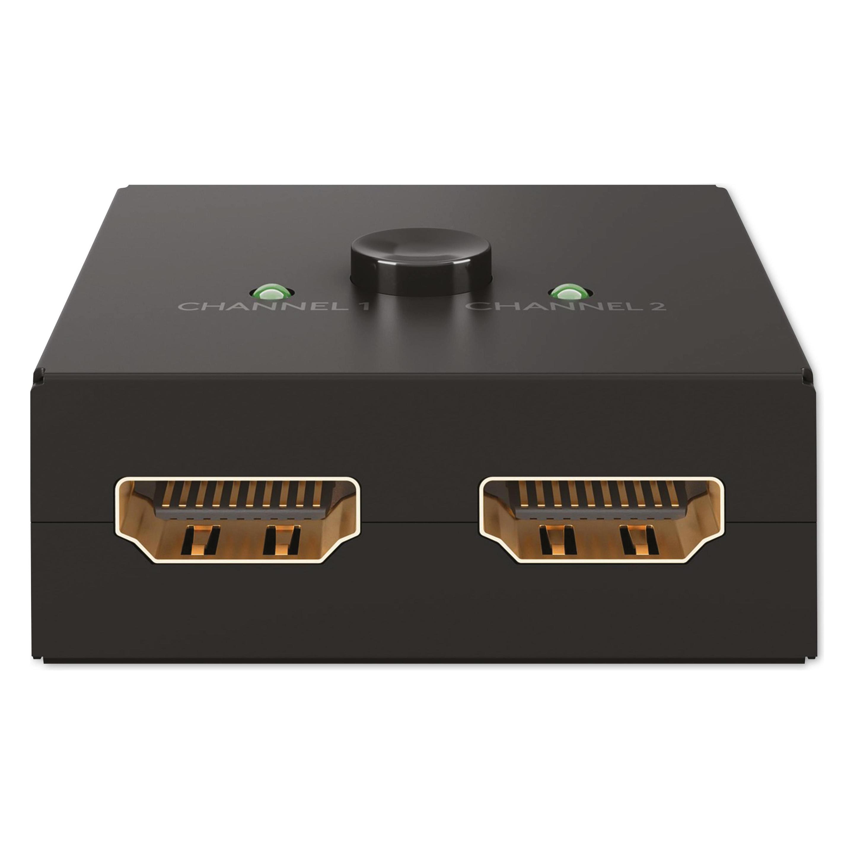 Goobay Manuelle HDMI-Umschaltbox 2 auf 1 4K @ 30 Hz (58485)