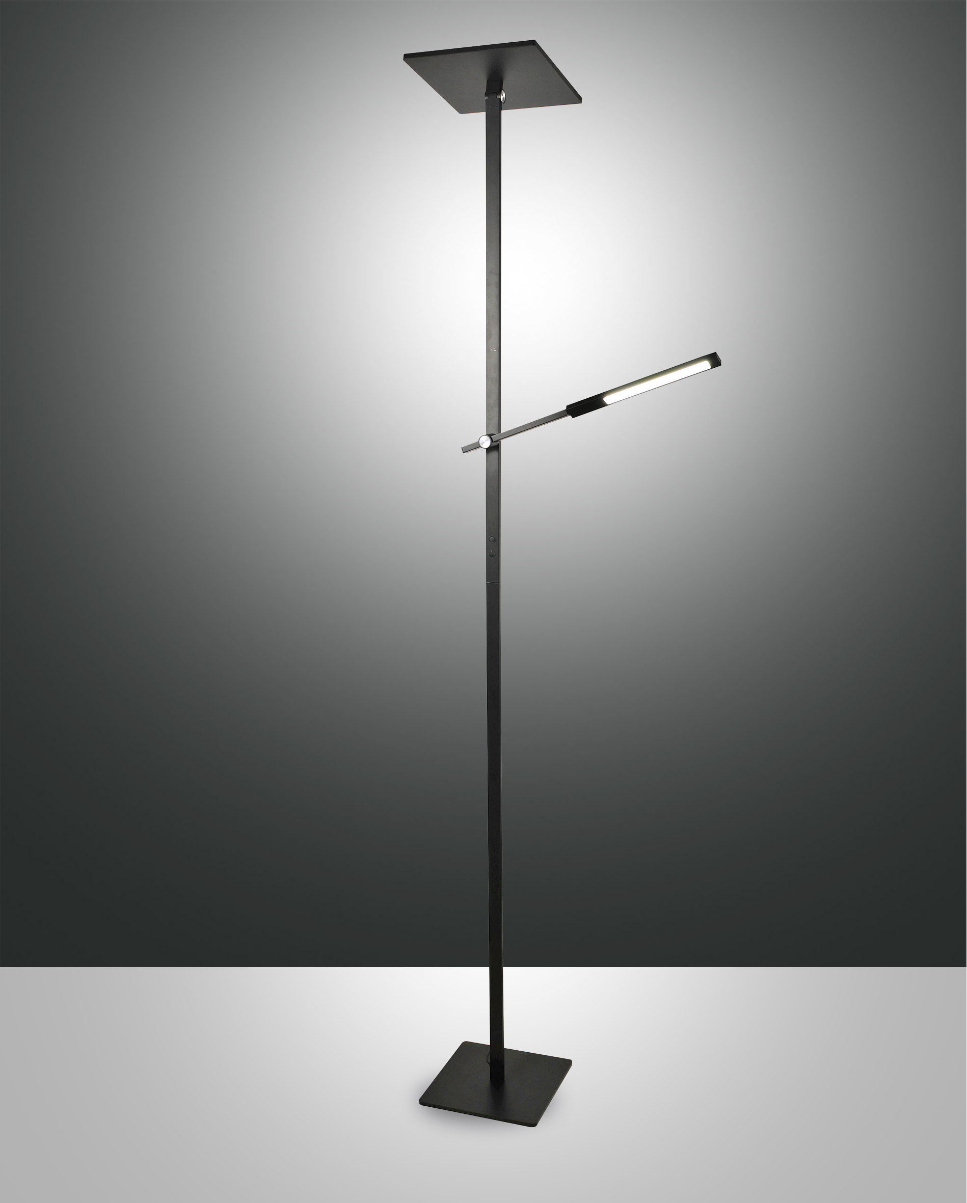 Fabas Luce LED-Deckenfluter IDEAL schwarz 3550-10-101 8019282519089