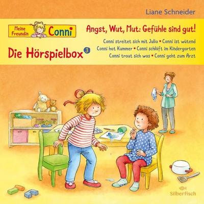 Angst, Wut, Mut: Gefühle sind gut! - Die Hörspielbox 3 - Liane Schneider, 9783745605136