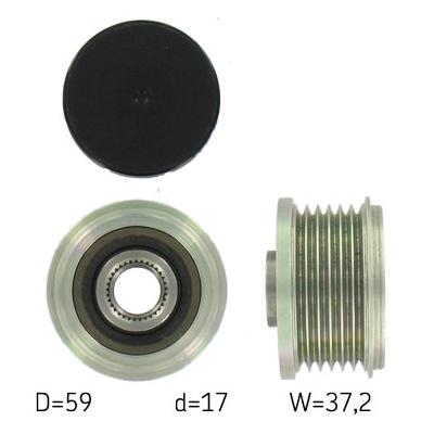 SKF Generatorfreilauf vkm03307