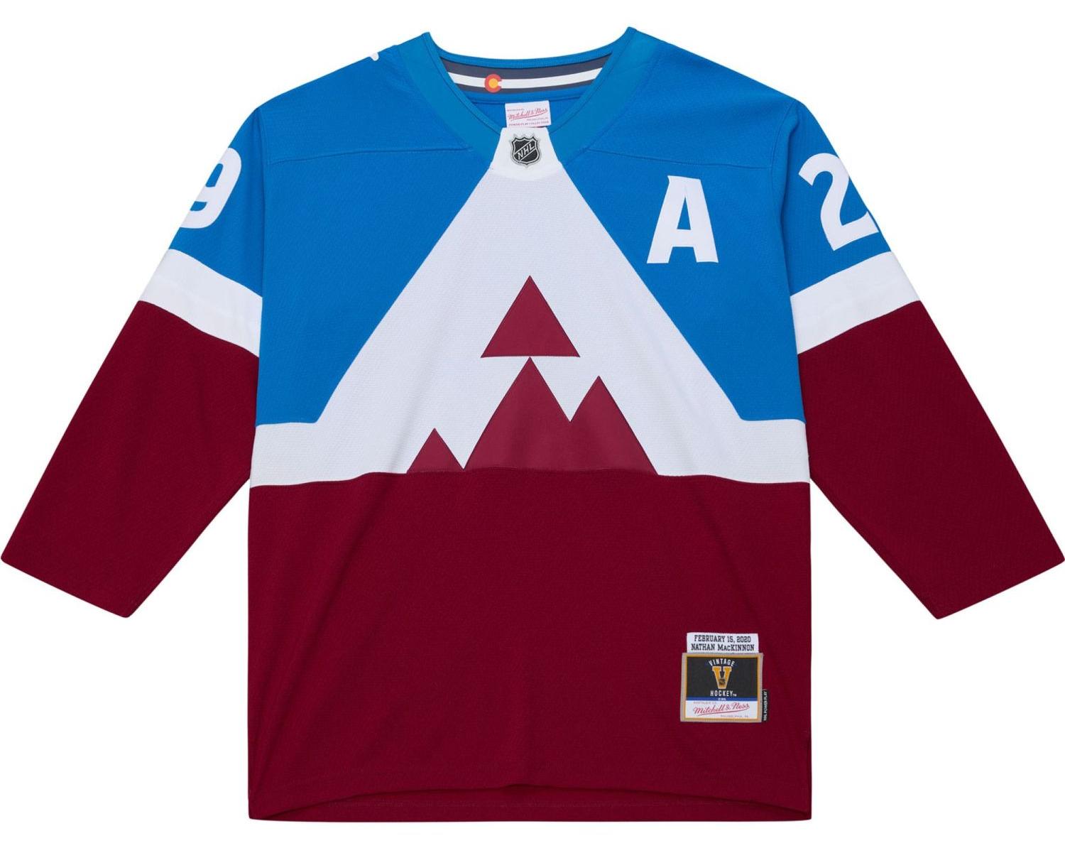 Nathan MacKinnon 2020 Colorado Avalanche M&N NHL Jersey - S
