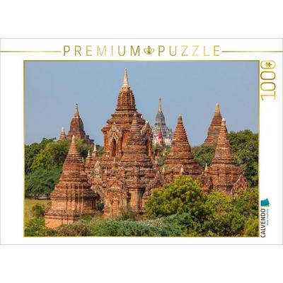 CALVENDO Puzzle Die Pagoden und Stupas | 1000 Teile Lege-Größe 64x48cm Foto-Puzzle für glückliche Stunden
