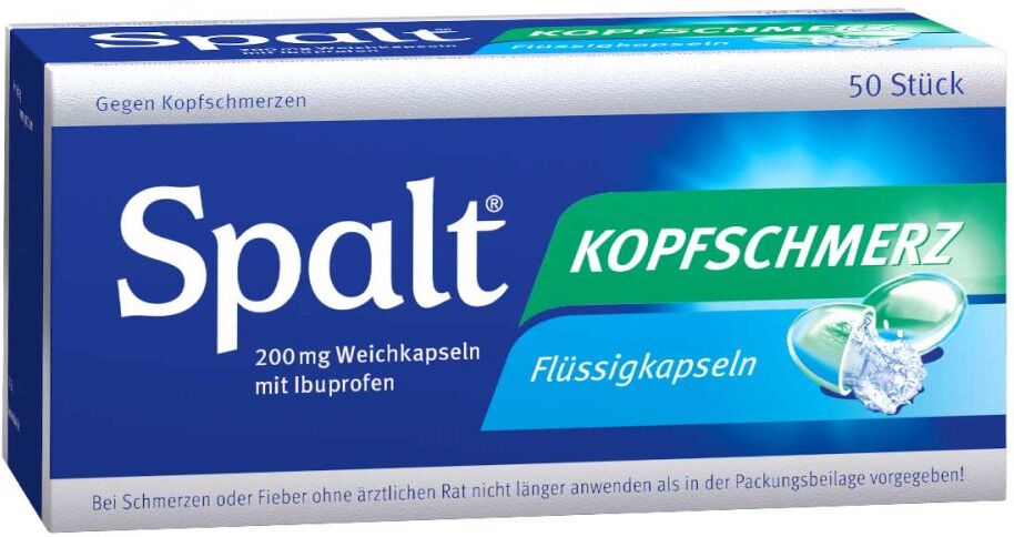 Spalt Kopfschmerz 200mg Weichkapseln