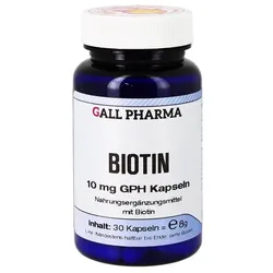 BIOTIN 10 mg GPH Kapseln 30 St