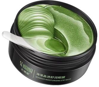 Inspired Finds Golden Collagen Eye Mask 60 Piece Deep Moisturizing Korean Skin Care Treatment seaweed Eye Mask
