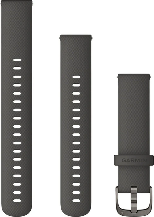Garmin Quick Release 18 Silikonarmband - grau