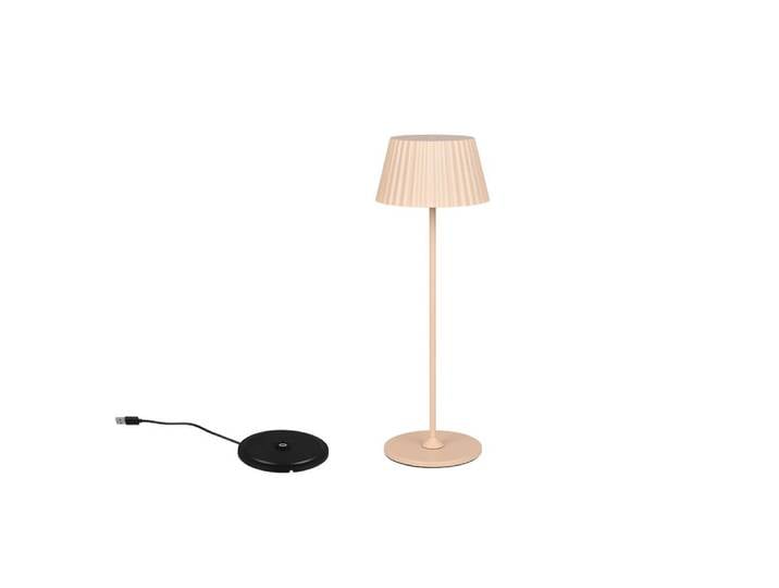 Oplaadbare tafellamp Suarez zandkleurig Trio - R57706166