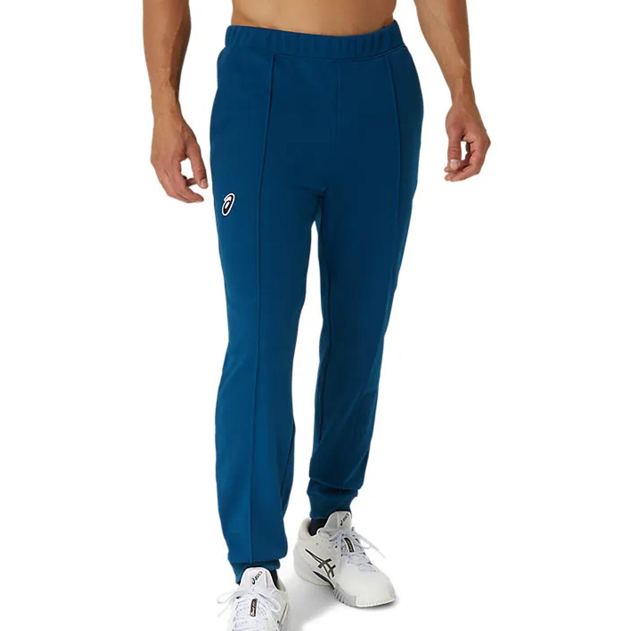 Asics Klassische Herren Blaue Tennis Trackpants