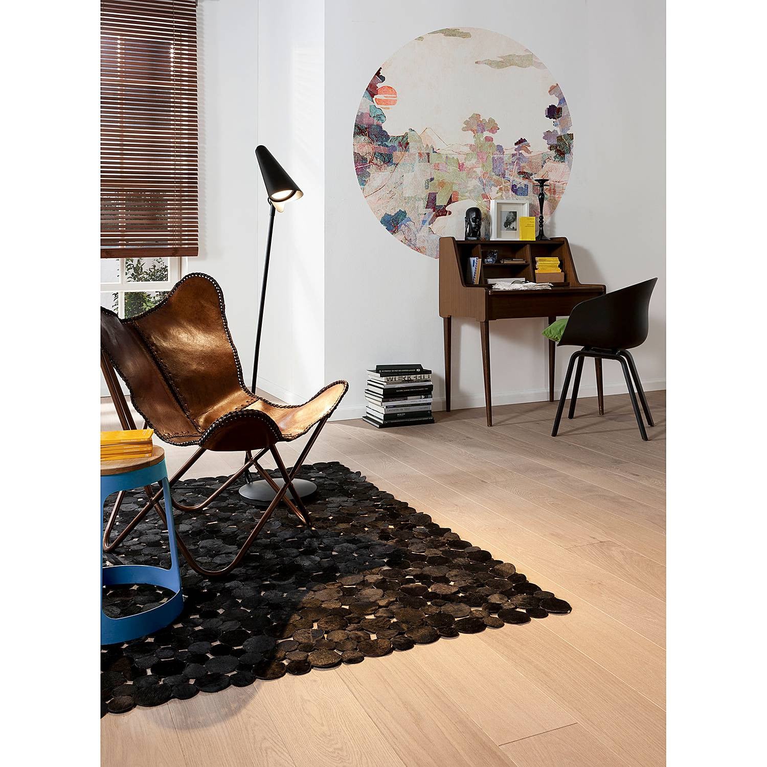 home24 Impression Vlies-fotobehang Mural B/D/H: 125 x 125 x 0 cm