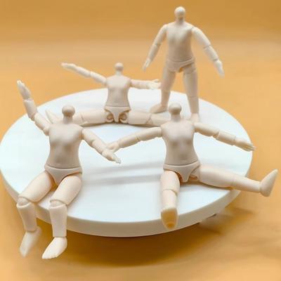 Poseable PVC Anime Style Doll Body Figure For Customization Poseable PVC Anime Style Doll Body Figure For Customization