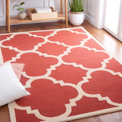 SAFAVIEH Handmade Cambridge Rosy Modern Moroccan Wool Rug