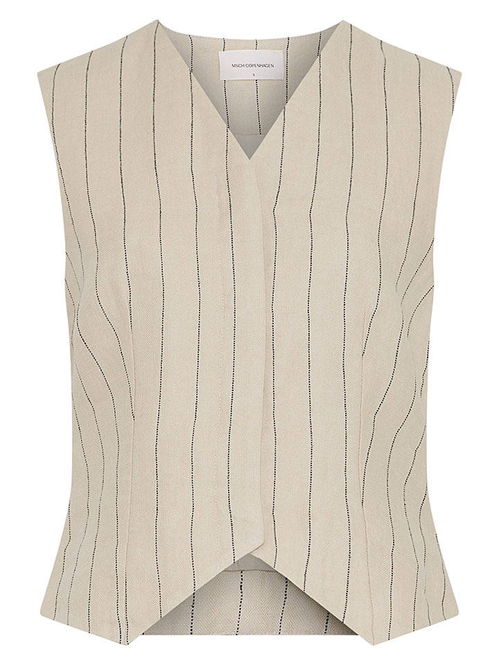 MOSS COPENHAGEN Weste in Beige - S
