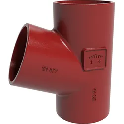 SML-Abzweige Abgang DN 100 x 100, 70 Grad