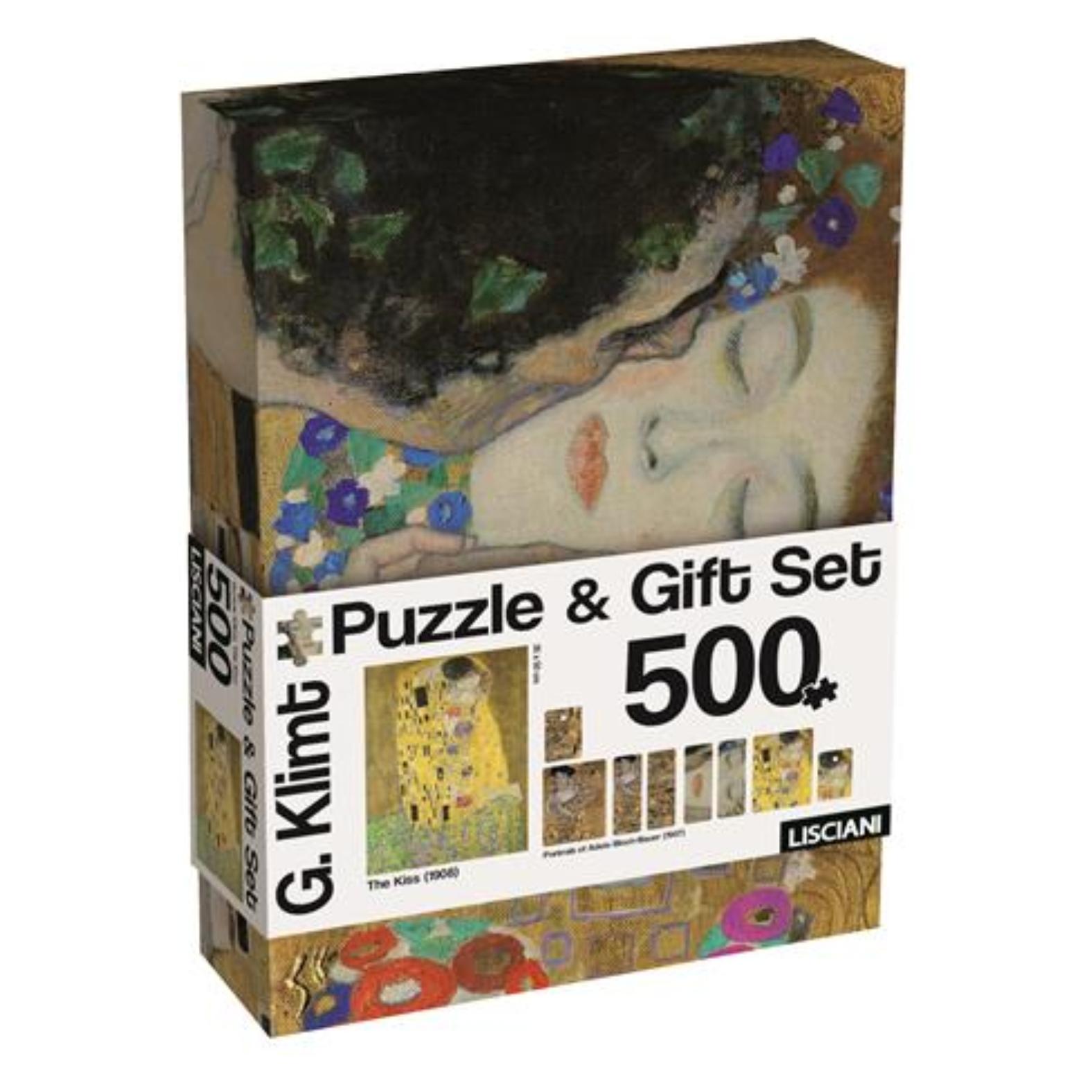 Lisciani Puzzle Adults I Zestaw Podarunkowy Klimt 500 Elementów (74632611)