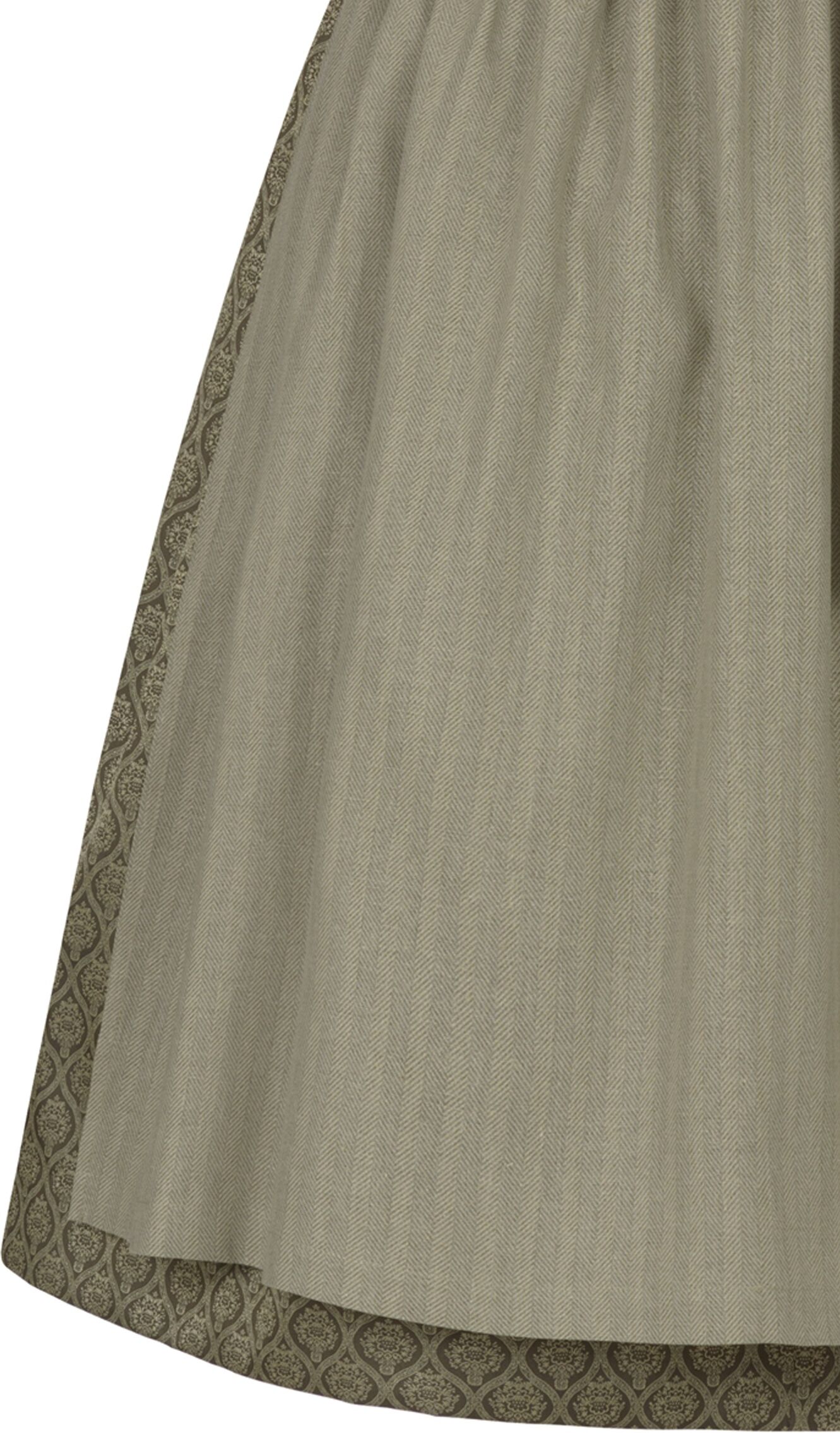 Dirndl NÜBLER "Dirndl midi Feli", Damen, Gr. 36, EURO, grün, Obermaterial: 100% Polyamid PA., Kleider