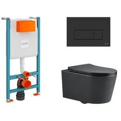 SAT Brevis Hänge-WC Set für Trockenbau / Vorwandinstallation SIKOVSB1