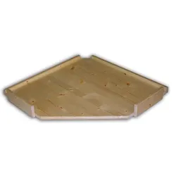 Biedrax Ersatzfachböden - Massivholz Regal 60 x 60 cm Farbe: Natur