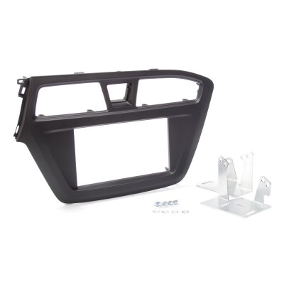 CHP Radioblende HYUNDAI i20 ab 2015 2DIN schwarz Installer Kit