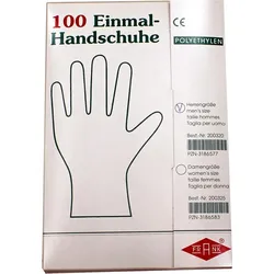 Op Handsch Polyaeth Herren 100 ST