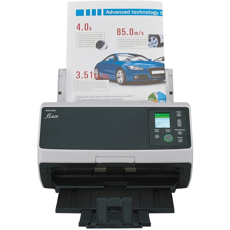 RICOH fi-8170 A4 70ppm,600dpi,100ADF,USB3.2,LAN,Dup.