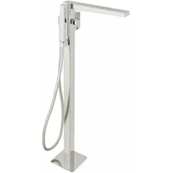 Herzbach Ceo Fertigmontageset 36.220207.1.01 Wanneneinlaufsäule, bodenstehend, chrom