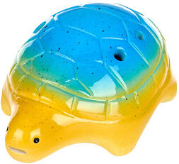 Thomann Ocarina 4H C Soprano Turtle Blau