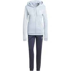 ADIDAS Damen Sportanzug Linear, Größe S in Blau Blau