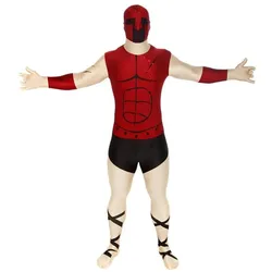 Morphsuits Spartaner - Ganzkörperkostüm für Halloween Karneval (L)