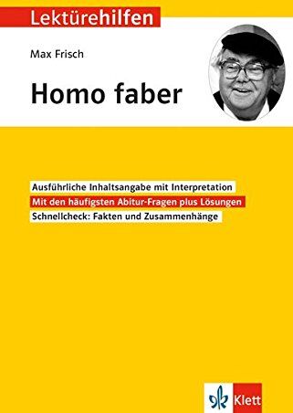 Manfred Eisenbeis - Lektürehilfen Max Frisch Homo faber: Für Oberstufe und Abitur - Preis vom 17.10.2026 19:25:27 h