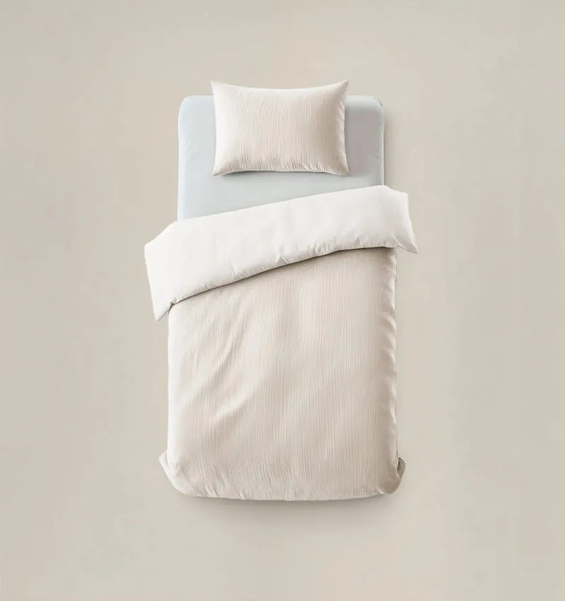 Sleeptime Velvet Cartier Crème Bedovertrek 140 x 220 cm