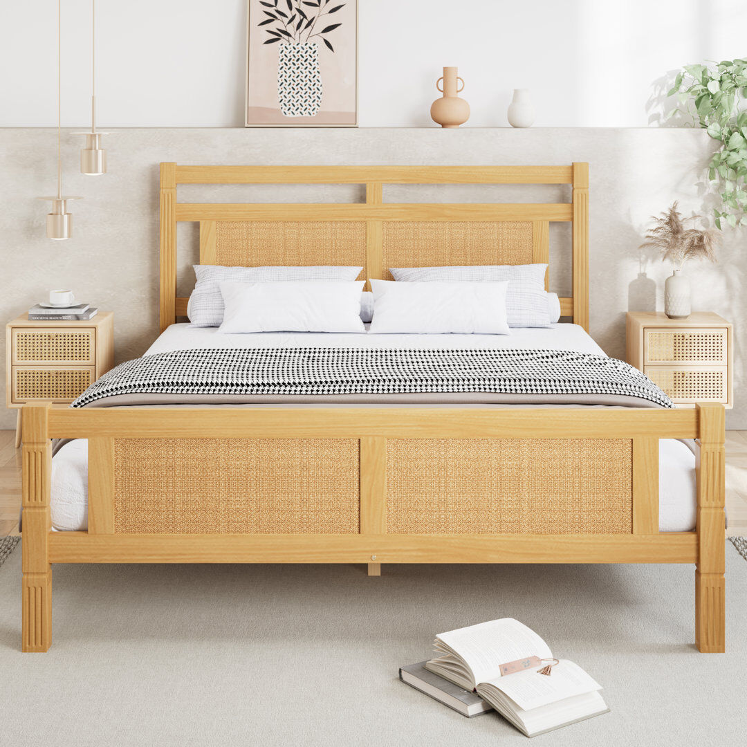 Brayden Studio Bed Natural Double (4'6)