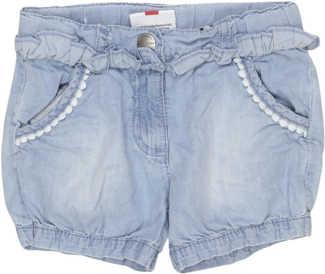 Topolino Mädchen Shorts, Hellblau, Gr. EU 98, Baumwolle - Second Hand