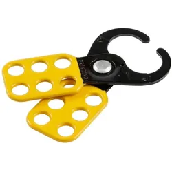 Brady, Zubehör Arbeitsschutz, Lockout Verriegelungssysteme (Mehrfach-Schliessbügel), 25 mm, Gelb (12 Stück/Packung) (Bügelgehörschützer Ersatzstöpsel)