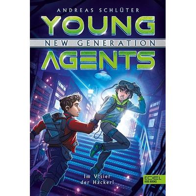 Young Agents – New Generation (Band 3) – Im Visier der Hacker, Gebundene Ausgabe von Andreas Schlüter, Karibu – ein Verlag der Edel Verlagsgruppe,