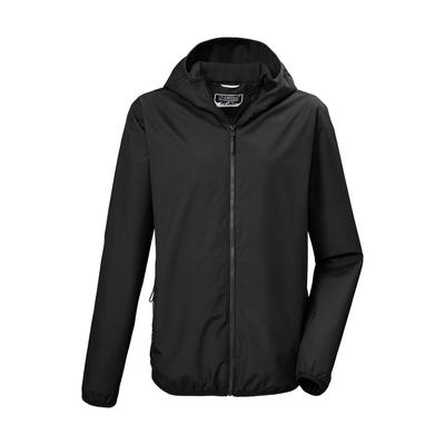 Funktionsjacke KILLTEC "KOS 486 MN JCKT", Herren, Gr. XL, schwarz, Obermaterial: 100% Polyester.Futter: 100% Polyester, Jacken Funktionsjacke, Herren Funktionsjacke: leicht, wasser- und winddicht, atmungsaktiv