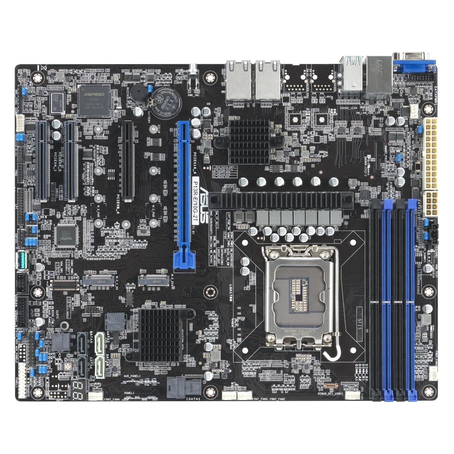 ASUS P13R-E/10G-2T (LGA 1700, Intel C266, ATX) (90SB0CY0-M0UAY1)