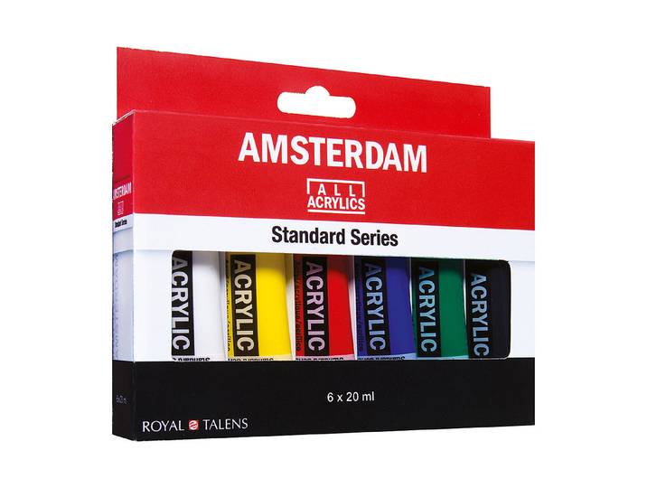 Amsterdam Acrylfarben-Set 6 × 20 ml