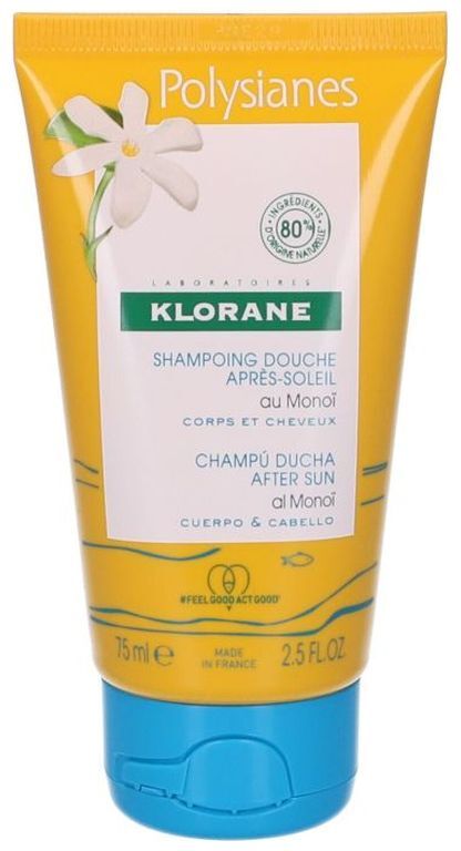 Klorane Shampooing Douche Après-soleil Au Monoi 75 ML